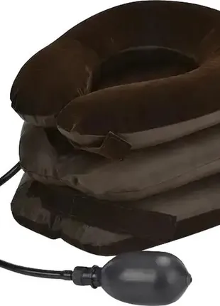 Надувная ортопедическая подушка supretto для вытяжения шейного отдела позвоночника