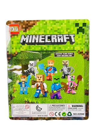 Minecraft фигурки майнкрафт