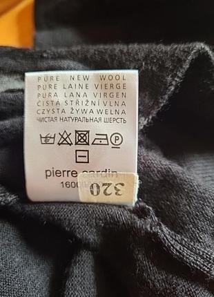 Оригинальный шерстяной кардиган кофта свитер pierre cardin9 фото