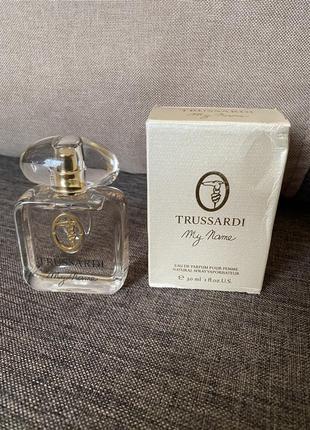 Trussardi my name парфумована вода 30 мл. оригінал