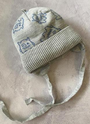 Зимова шапка на зав’язку