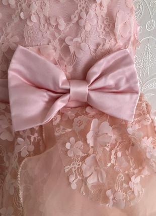 Платье принцессы для девочки nnjxd розовое4 фото