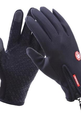Зимові вітрозахисні рукавиці windstopper сенсорні s, м, l, xl