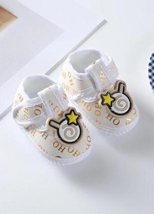 Пинетки для младенцев, босоножки детские, первая обувь, обувь для младенцев1 фото
