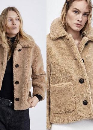 Тедді шубка бренду zara