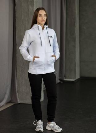 Женский спортивный костюм теплый the north face