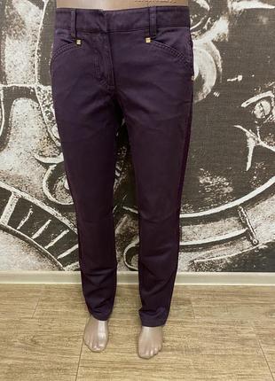 Roberto cavalli коттоновые брюки с голограммой2 фото