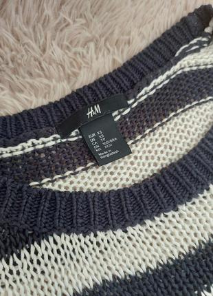 Женская футболка оверсайз "h&m"