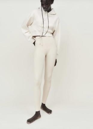 Бесшовные леггинсы zara xs-s
