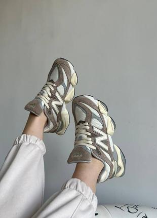 Кроссовки New Balance 2002R Gray Khaki Silver 24cm