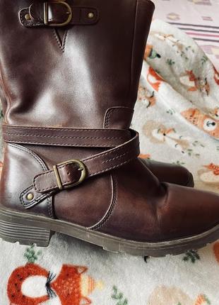 Осінні чобітки на зручному каблуку #сапоги