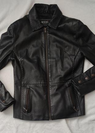 Куртка кожаная mdk