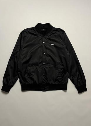 Бомбер куртка obey worldwide bomber jacket оверсайз джакет7 фото