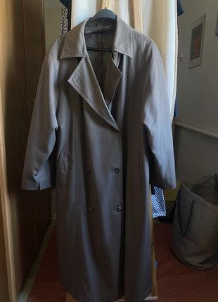 Женский тренч длинный винтажный тренч пальто женский длинный тренч
