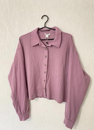 Женская кофта укороченная свободного кроя