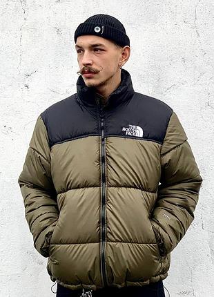 Зимовий пуховик tnf // куртка tnf + холлофайбер