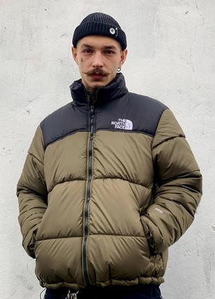 Зимовий пуховик tnf // куртка tnf + холлофайбер