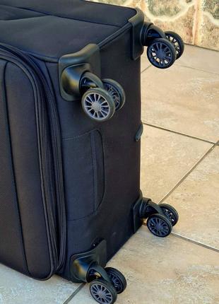 Ультралегкий средний чемодан  airtex 822 с увеличением размера8 фото