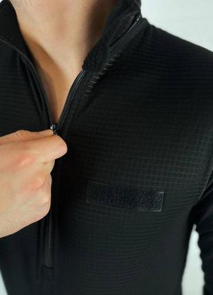 Комплект термобелья вафля черный