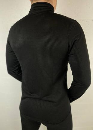 Комплект термобелья вафля черный