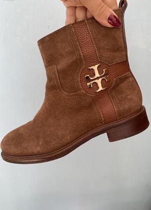 Ботинки tory burch 37,5 38 оригинал полностью натуральная кожа