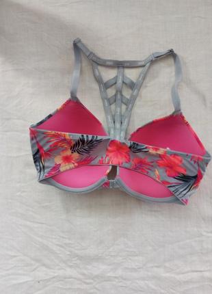 Бюстгальтер бренду victoria 's secret pink super push - up uk 32dd eur f 703 фото