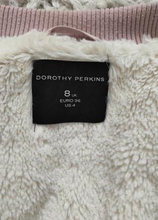 Стёганый бомбер на меху 8тр от  dorothy perkins6 фото