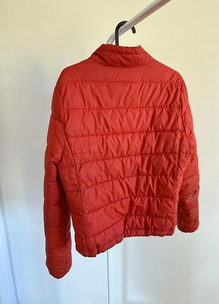 Осіння куртка bershka m червона вітрівка куртка жіноча весняна6 фото