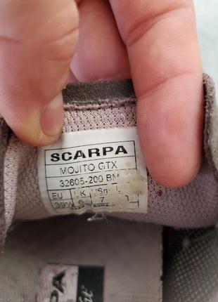 Scarpa mojito 1948x / мембрана gore-tex/термо/трекинговые7 фото