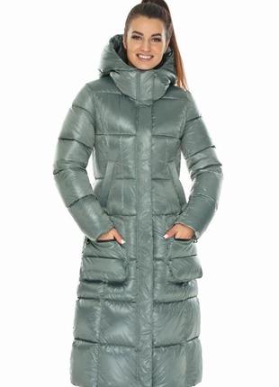Зимовий теплий довгий жіночий пуховик пальто куртка повітряник braggart angel's fluff air3 matrix, німеччина оригінал