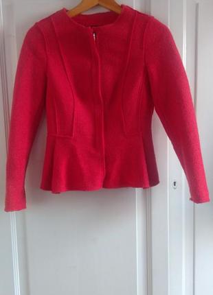 Піджак червоний куртка1 фото