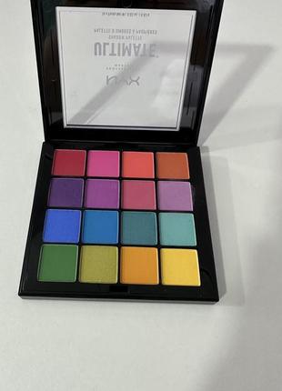 "#розвантажую" палетка теней nyx professional makeup ultimate shadow palette