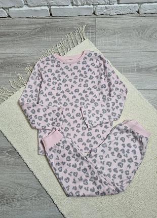 🐣флисовая пижамка f&amp;f на 7-8 лет