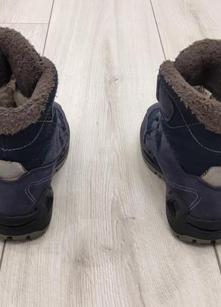 Детские ботинки на липучках lowa milo gtx® hi (18 см)4 фото