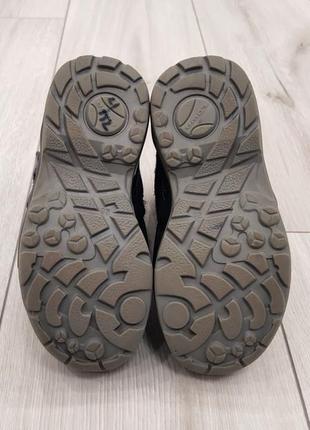 Детские ботинки на липучках lowa milo gtx® hi (18 см)5 фото