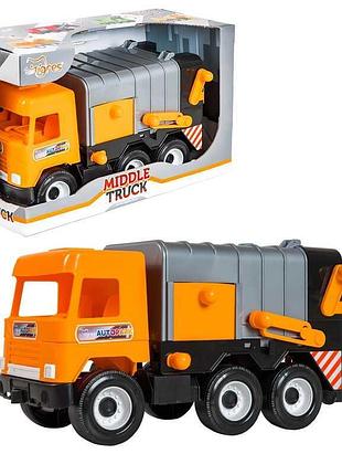 Сміттєвоз іграшковий middle truck city, tigres 39312