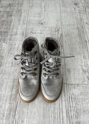 Сапоги ботиночки кожаные 31