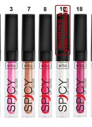 Wibo spicy lip gloss1 фото