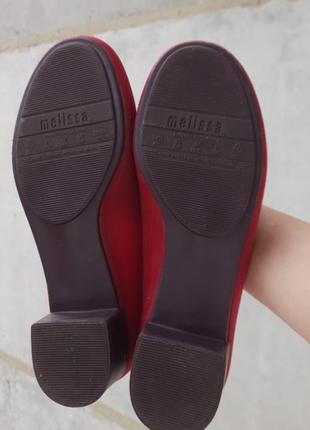 Малиновые туфли мыльницы с ароматом melissa2 фото