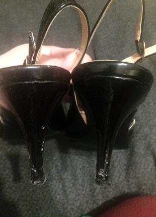 Andarina лакированные туфли босоножки 26.5-27 см4 фото
