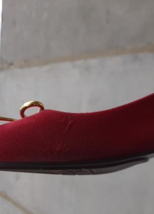 Малиновые туфли мыльницы с ароматом melissa5 фото