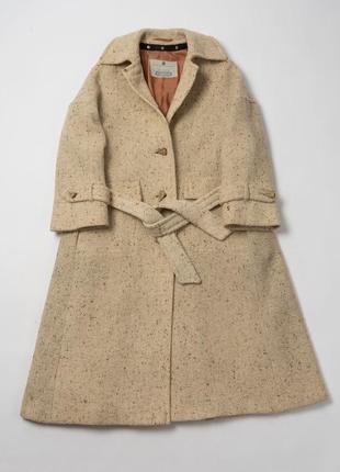 Aquascutum vintage tweed coat  жіноче пальто