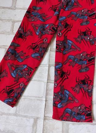Домашні штани піжама на флісі для хлопчика людина-павук george3 фото