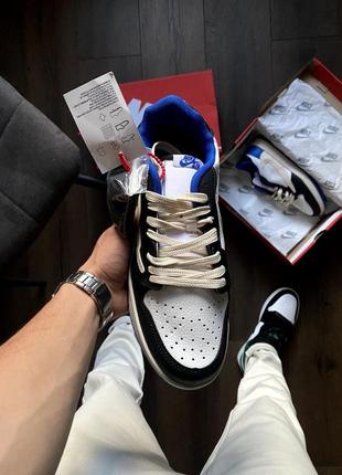 Nike air jordan 1 low travis scott x fragment