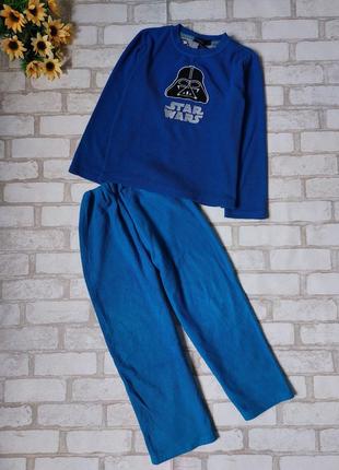 Піжама на флісі для хлопчика синя star wars primark