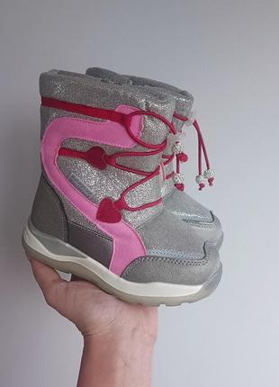 Дутики для девочек термо ботинки термо обуви для девочек