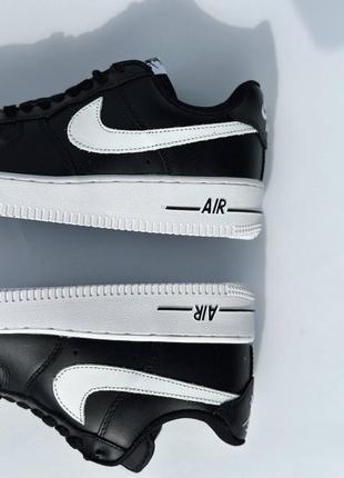 Базовые зимние кроссовки найк nike air force black and white. модель унисекс. 
доступны в 5-ти цветах.3 фото