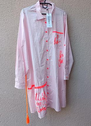 Платье рубашка lalista plus платье