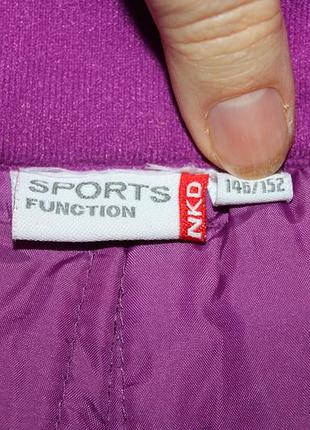 Зимние лыжные штаны девочке на рост 146-152 см от nkd2 фото