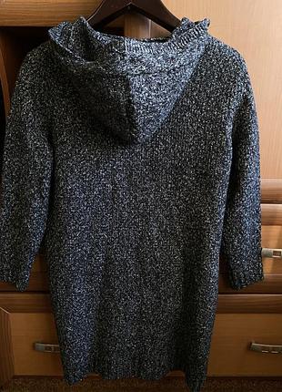 Женский кардиган с капюшоном. 7